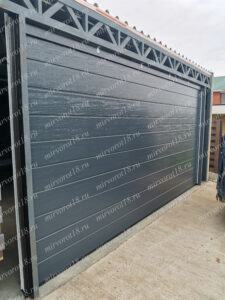 Наша работа - секционные ворота Херманн