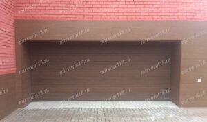 Наша работа - секционные ворота Херманн