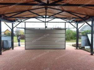 Наша работа - секционные ворота Херманн